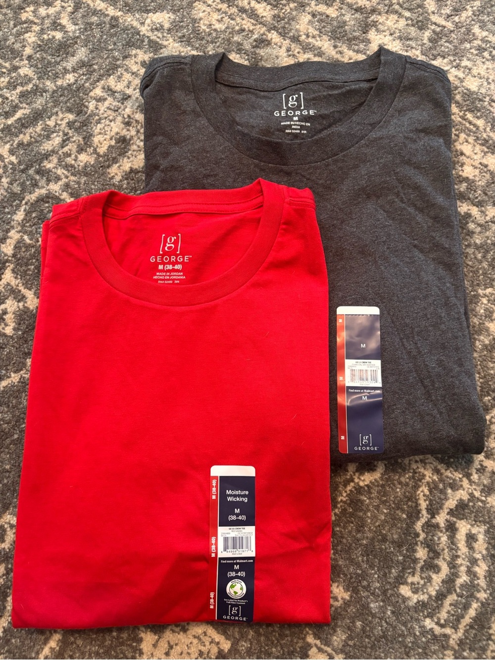 George Men's Crew Neck Shirts